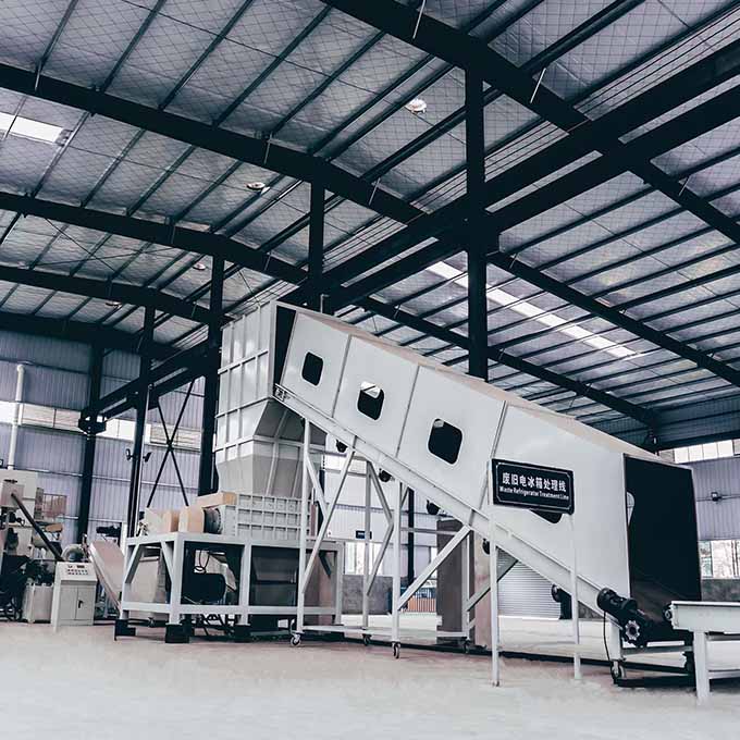 Waste Refrigerator Recycling Plant