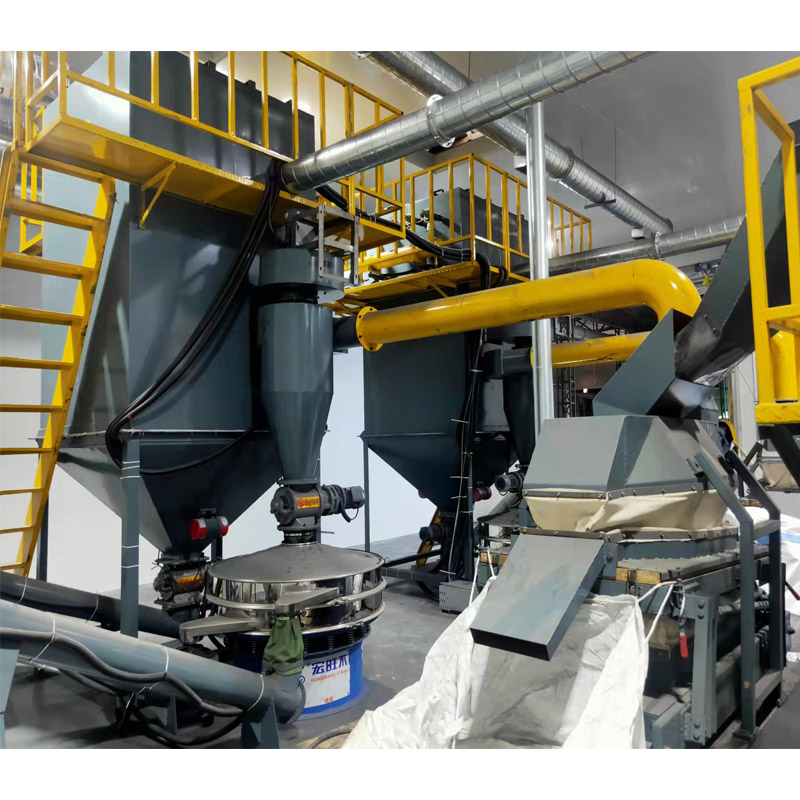20000T/year Waste Lithium Battery Recycling Plant Installation at Domestic Customer's Site